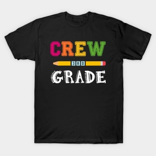 3rd Grade Crew Gift T-Shirt